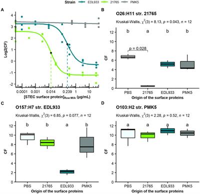 Surface proteins of Shiga toxin-producing Escherichia coli mediate association with milk fat globules in raw milk